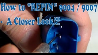 How To  Repin 9004  9007  A closer Look for HID Relay Harness Plugs [upl. by Corty]