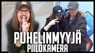 PUHELINMYYJÄ  PIILOKAMERA [upl. by Alaik704]