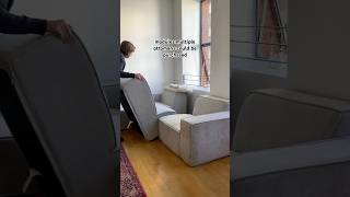 How to make a MEGA couch 🛋️ modularsofa loveseat sectional [upl. by Gunilla]