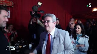 Mélenchon vatil réussir à unir la gauche   Reportage cdanslair 28042022 [upl. by Attiuqram]