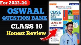 Oswaal Question Bank for class 10 202324  Oswaal Question Bank unboxing amp Review 202324 [upl. by Sanfo]