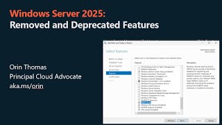 Windows Server 2025 Removed and Deprecated Features [upl. by Beitch924]