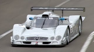 24 Hours of Le Mans 1999  Peter Dumbrecks Shocking Mercedes flip [upl. by Iridissa]