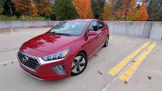 2020 Hyundai Ioniq Hybrid Limited Review  Is It Better Than The Toyota Prius [upl. by Pussej863]