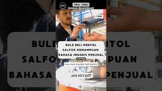 Bule Jajan Pentol Endingnya Kejutan Banget‼️ reaksibule shorts viralvideo [upl. by Elboa]