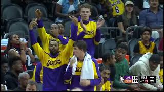 Fuzion Reacts Dalton Knecht GETS 20pts STRAIGHT in 4thOT  NBA Lakers Vs Suns Highlights [upl. by Airdnas]