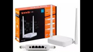 Tenda N300  Atualização de Firmware Versão 60 [upl. by Yuma490]