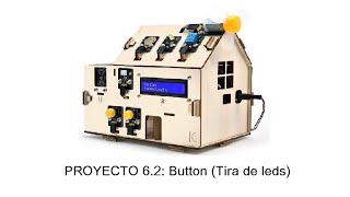 KEYESTUDIO SMARTHOME 🏠 CI 120 Proyecto 62 Button Tira de leds [upl. by Dammahom]