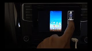 Volkswagen Polo GT TSI 2017 India  Infotainment System RCD 330g MirrorLink Functionality [upl. by Elrahc]