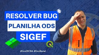 Resolver bug da planilha ODS do SIGEF [upl. by Lledraw]