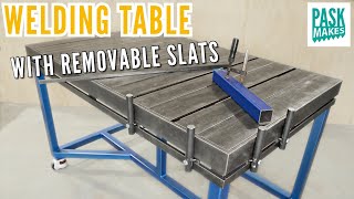 Ultimate Welding Table  Workbench with Awesome Clamping Options [upl. by Idac488]