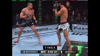 Robert Whittaker VS Khamzat Chimaev FULL FIGHT HIGHLIGHTS [upl. by Willabella]