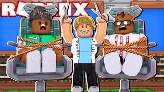 ESCAPE THE EVIL BARBERSHOP IN ROBLOX [upl. by Zaller]