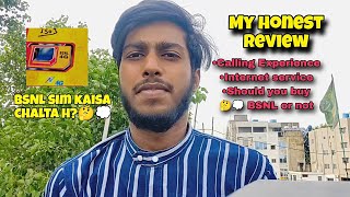 BSNL sim honest review  Calling service  Internet service Know many more [upl. by Mandelbaum]