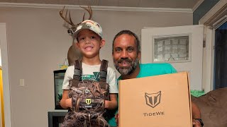 TideWe youth waders unboxing and review [upl. by Casteel]