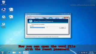 How to Remove Microsoft Word Password with Word Password Remover [upl. by Aldous]