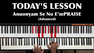 Advanced Piano Voicings In A Simple Local Gospel Music  Part 2 [upl. by Ahtiuqal803]