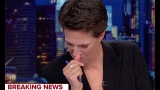 Rachel Maddow Cries On Air [upl. by Licec]