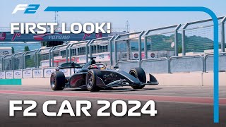 FIRST LOOK Formula 2s New 2024 Car  Varano Shakedown [upl. by Soluk]