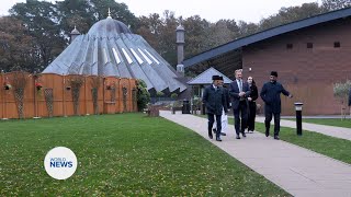 Gregory Stafford MP Visits Mubarak Mosque Islamabad [upl. by Ecyaj159]