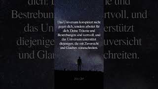 Das Universum arbeitet immer für dich I Spirituelle Weisheit [upl. by Yahsat]