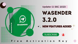 WASender 320 Latest Version  Wa Sender 320  Free WhatsApp Marketing Tool [upl. by Aleahpar927]