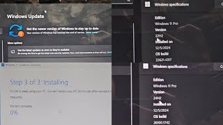 Windows 11 Get the Newer Version of Windows to Stay Up to Date Manual Update Install Repair [upl. by Jelks]