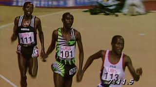 Wilson Boit Kipketer  3000m Steeple 1997  Weltklasse Zürich Magic Moments 03 [upl. by Ydualc]