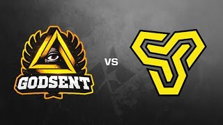 GODSENT vs Space Soldiers  ESL One Cologne 2017 EU Closed Qualifier [upl. by Eeramit]