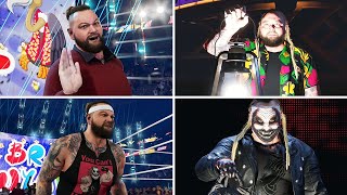 WWE 2K24 ALL Bray Wyatt Entrances Firefly Funhouse Muscle Man The Fiend amp More [upl. by Aitret]