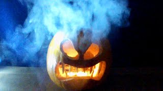 How to Make a Smoking Pumpkin  Halloween Jack o Lantern [upl. by Colpin]