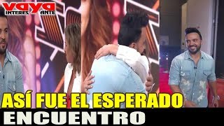 Así fue el reencuentro entre Adamari López y Luis Fonsi luego de 9 años [upl. by Skyler384]