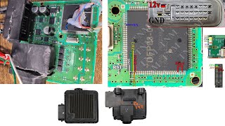 Toyota Denso TCU gearbox unit GEN1 Reading by JTAG or virtual server [upl. by Nakre]