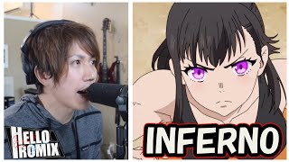 Inferno  Fire Force OP ROMIX Cover [upl. by Ilrebmik]