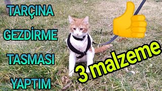 KEDİ İÇİN GEZDİRME TASMASI YAPIMI [upl. by Ahseki]