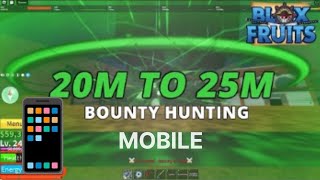 mobile📱 reaching 25m bounty  blox fruit [upl. by Cathleen163]