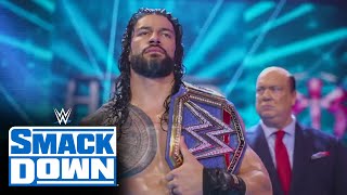 Roman Reigns new entrance SmackDown April 30 2021 [upl. by Elinet]