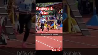 Pompier Merci divertissement video pourtoi foryou paris toulouse pompiers entraînement [upl. by Palecek]