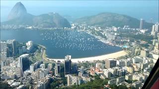 Worlds most Beautiful Approach Airbus Visual Approach in Rio [upl. by Haduhey]