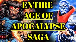 Entire Age Of Apocalypse Comic Book Event Explored  Most Terrifying XMen Event  Mega Video [upl. by Snahc]