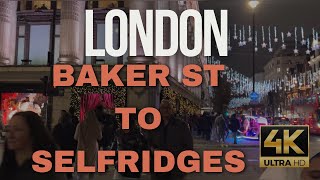 BAKER STREET TO SELFRIDGES LONDON  VLOG 3 [upl. by Lak]