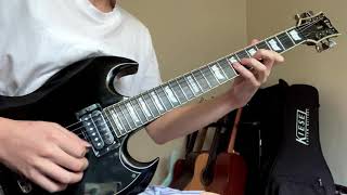 Dream Theater  Constant Motion Guitar Solo Cover [upl. by Vinny363]