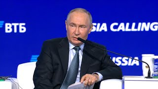 «Теперь все что с Востока лучше чем с Запада» Путин о возвращении западных компаний в Россию [upl. by Miett]