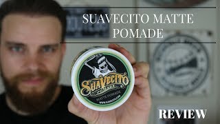 Suavecito MATTE Pomade review y cómo usarla [upl. by Fugazy]