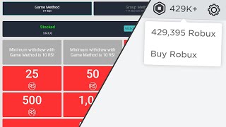 How to Redeem your Robux on ROCashcom Game Method [upl. by Noman481]