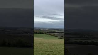 Chiltern Way walk looking accross the valley to Harrington and surrounding countryside walking [upl. by Kaufmann]