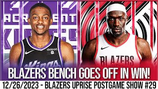 Portland Trail Blazers vs Sacramento Kings Recap  Blazers Uprise Postgame Show [upl. by Nolla]