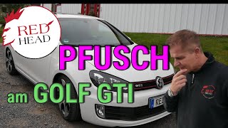 VW Golf 6 GTI 20 TSI  Läuft nur auf 3 Zylinder nach Reparatur  Gefährliches Halbwissen  Redhead [upl. by Aicertap301]