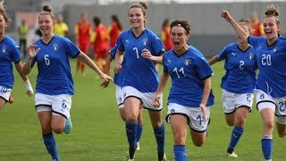 Highlights U17F ItaliaFinlandia 20 28 ottobre 2018 [upl. by Safire422]