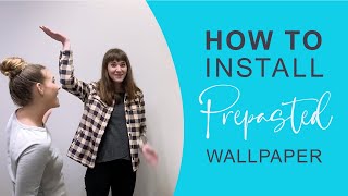 How To Install Prepasted Wallpaper [upl. by Tennek75]